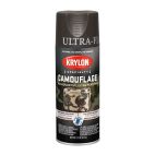 Krylon Camouflage Paint, Ultra Flat, Brown, 4292 Brown, 11 OZ