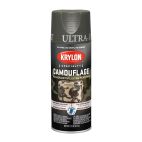Krylon Camouflage Paint, Ultra Flat, Olive, 4293 Olive, 11 OZ