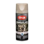 Krylon Camouflage Paint, Ultra Flat, Sand, 4295 Sand Camo, 11 OZ