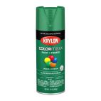 Krylon COLORmaxx Paint + Primer, Gloss, Emerald Green, 5517 Gloss Emerald Green, 12 OZ