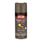 Krylon COLORmaxx Paint + Primer, Gloss, Equestrian, 5518 Gloss Equestrian, 12 OZ
