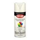 Krylon COLORmaxx Paint + Primer, Gloss, Ivory, 5524 Gloss Ivory, 12 OZ