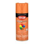 Krylon COLORmaxx Paint + Primer, Gloss, Pumpkin Orange, 5532 GLS Pumpkin Orange, 12 OZ