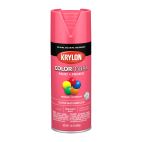 Krylon COLORmaxx Paint + Primer, Gloss, Watermelon, 5544 Gloss Watermelon, 12 OZ