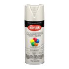 Krylon COLORmaxx Paint + Primer, Satin, Almond, 5554 Satin Almond, 12 OZ