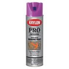 Krylon Professional Marking Paint - Water Based, Fluorescent Purple, 7319 WB Fluor Purple, 15 OZ
