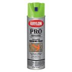 Krylon Professional Marking Paint - Water-Based, Fluorescent Neon Green, 7322 WB Fluor Neon Green, 15 OZ