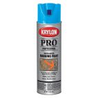 Krylon Professional Marking Paint - Water Based, Fluorescent Caution Blue, 7325 WB FL Caution Blue, 15 OZ