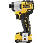 DEWALT XTREME 12-volt Max 1/4-in Variable Speed Brushless Cordless Impact Driver (2-Batteries Included)