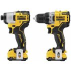 DEWALT XTREME 2-Tool 12-Volt Max Brushless Power Tool Combo Kit with Soft Case (2-Batteries and charger Included)