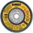 DEWALT 40 Grit Zirconia T27 Flap, 4-1/2-Inch X 7/8-Inch