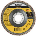 DEWALT FLEXVOLT 4-1/2 in. x 7/8 in. 40 Grit Flap Disc Type 29