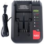PORTER-CABLE Battery Charger, Single-Port Charging, For 20V, Li-Ion, 2 Ah Charged in 1-Hour, Std