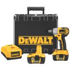 DEWALT 18-Volt XRP Lithium-Ion Cordless 1/2 in. Impact Wrench with (2) Batteries 2Ah, 1-Hour Charger and Case