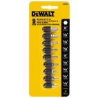 DEWALT Hex Shank Drill Set: 3/8 in Smallest Drill Bit Size, 1/16 in Largest Drill Bit Size