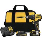 DEWALT ATOMIC 20V MAX* Brushless Compact 1/2 in. Drill/Driver Kit (2-Batteries and 1-Charger Included)