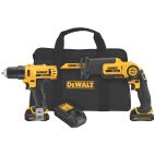 DEWALT 2-Tool 12-Volt Max Power Tool Combo Kit with Soft Case (2-Batteries and charger Included)