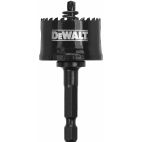 DEWALT Hole Saw: 1 1/8 in Saw Dia., 10, 1/2 in Max. Cutting Dp