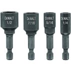 DEWALT Nutsetter Set: English/Imperial, 1/4 in_5/16 in_3/8 in_7/16 in_1/2 in Fastening Size