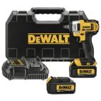 DEWALT 20-Volt MAX Cordless 3/8 in. Impact Wrench Kit with Hog Ring, (2) 20-Volt 4.0Ah Batteries & Charger