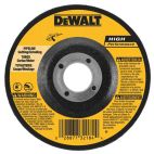 DEWALT Aluminum Oxide Depressed Center Wheel, 1/8 in Thickness, 12,200 Max. RPM