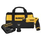 DEWALT 8-Volt 1/4-in Cordless Screwdriver (2-Batteries Included and Charger Included)