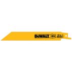DEWALT 5-Pack Bi-Metal 6-in 18-TPI Metal Cutting Reciprocating Saw Blade