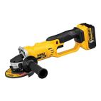 DEWALT 4.5-in 20-Volt Max Trigger Switch Cordless Angle Grinder (2-Batteries and charger Included)
