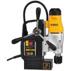 DEWALT 10 Amp, Corded Magnetic Drill Press: Variable Speed, 300 RPM – 450 RPM, Electro, 4 3/8 in Drill Travel