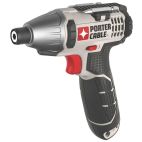 PORTER-CABLE Cordless Impact Driver, 1/4 in, 8.0, 125 in-lb Max. Torque (Charger Included)
