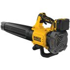 DEWALT 20V MAX 125 Mph 450 CFM Brushless Cordless Battery Powered Handheld Leaf Blower with 5Ah Battery + Charger