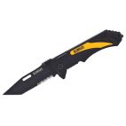 DEWALT 2.25 in. Stainless Steel Partially Serrated Tanto Pocket Knife