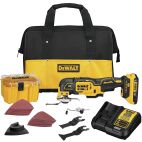 DEWALT XR 2-Piece Cordless Brushless 20-volt Max Variable Speed Oscillating Multi-Tool Kit with Soft Case (1-Battery Included)