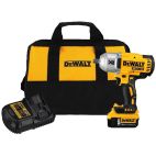 DEWALT Variable Speed Brushless 1/2-in square Drive Cordless Impact Wrench (Includes Battery and Charger)
