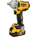 DEWALT 20-Volt MAX Lithium-Ion Cordless 1/2 in. Impact Wrench Kit with (2) 5.0 Ah Batteries and Charger