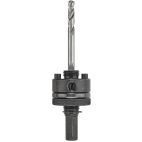 DEWALT Hole Saw Arbor: Std, 5/8"-18 Thread Size, Hex Arbor Shank, Includes Pilot Bit