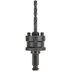 DEWALT Hole Saw Arbor: Quick Change, 5/8"-18 Thread Size, Hex Arbor Shank, Includes Pilot Bit