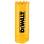 DEWALT Hole Saw: 3/4 in Saw Dia., 4/5 Teeth per Inch, 1 3/4 in Max. Cutting Dp, 1/2"-20 Thread Size