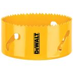 DEWALT Hole Saw: 4 1/2 in Saw Dia., 4/5 Teeth per Inch, 1 3/4 in Max. Cutting Dp, Bi-Metal