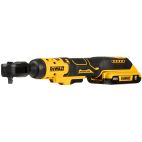 DEWALT 20-Volt MAX Lithium-Ion Cordless 3/8 in. Ratchet Kit with 2 Ah Battery and Charger
