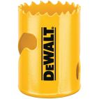 DEWALT Hole Saw: 1 5/8 in Saw Dia., 4/5 Teeth per Inch, 1 3/4 in Max. Cutting Dp, Bi-Metal
