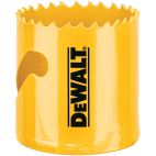 DEWALT Hole Saw: 2 in Saw Dia., 4/5 Teeth per Inch, 1 3/4 in Max. Cutting Dp, 5/8"-18 Thread Size