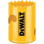 DEWALT Hole Saw: 1 3/4 in Saw Dia., 4/5 Teeth per Inch, 1 3/4 in Max. Cutting Dp, Bi-Metal
