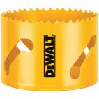 DEWALT Hole Saw: 2 3/4 in Saw Dia., 4/5 Teeth per Inch, 1 3/4 in Max. Cutting Dp, Bi-Metal