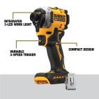 DEWALT 20V MAX with POWERSTACK 1/4 in. Cordless Brushless 3-Speed Impact Driver Kit (Battery & Charger Included)