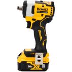DEWALT 20V MAX* 1/2 in. Cordless Impact Wrench with Hog Ring Anvil Kit with Batteries and Charger
