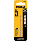 DEWALT Drill Bits, Split Point, Titanium Nitride Coated, 11/64 in