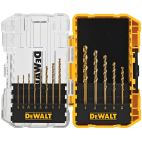 DEWALT 13PC Titanium Nitride Coating  STC Drill Bit Set