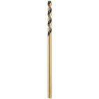 DEWALT Jobber Length Drill Bit: 7/16 in Drill Bit Size, 4 5/32 in Flute Lg, 7/16 in Shank Dia.