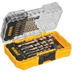 DEWALT Jobber Length Drill Set: 1/16 in Smallest Drill Bit Size, 1/2 in Largest Drill Bit Size
